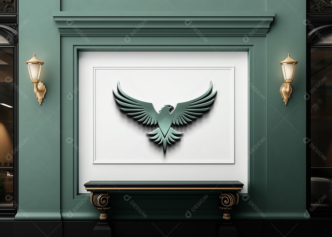 Modelo de Logo de Animal PSD Editável