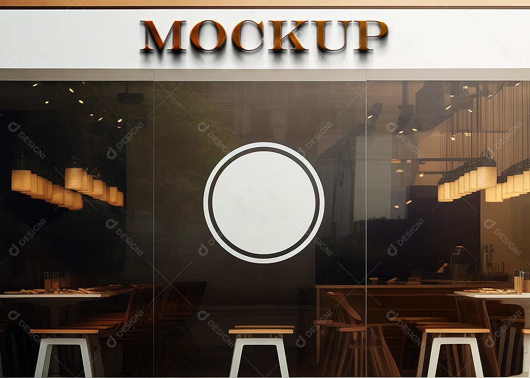 Modelo Mockup de Empresa PSD Editável