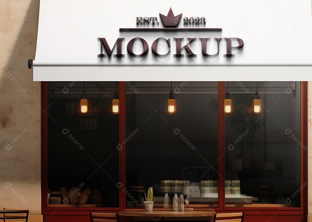 Modelo Mockup de Empresa PSD Editável