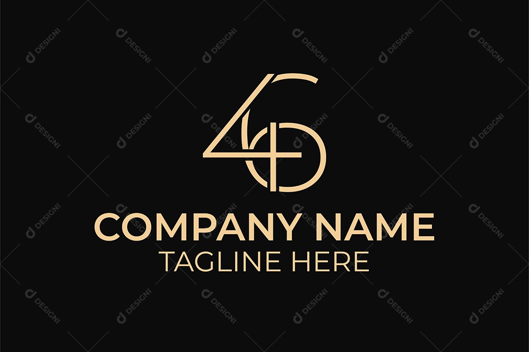 Modelo de Logo Ilustração Vetor EPS + AI Editável