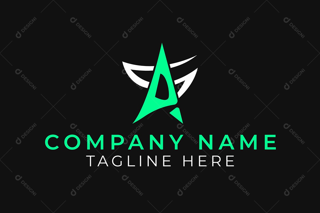 Modelo de Logotipo Ilustração Vetor EPS + AI Editável