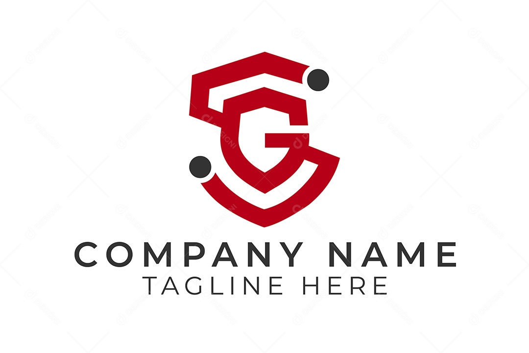 Modelo de Logotipo Ilustração Vetor EPS + AI Editável