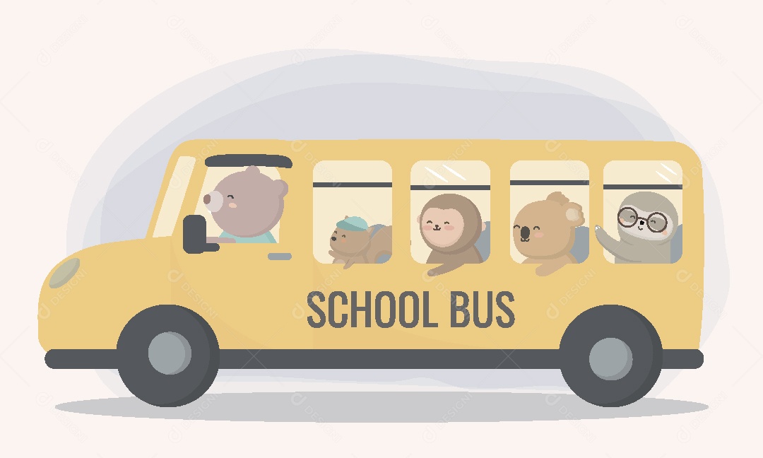 Volta as Aulas Ilustração Vetor EPS