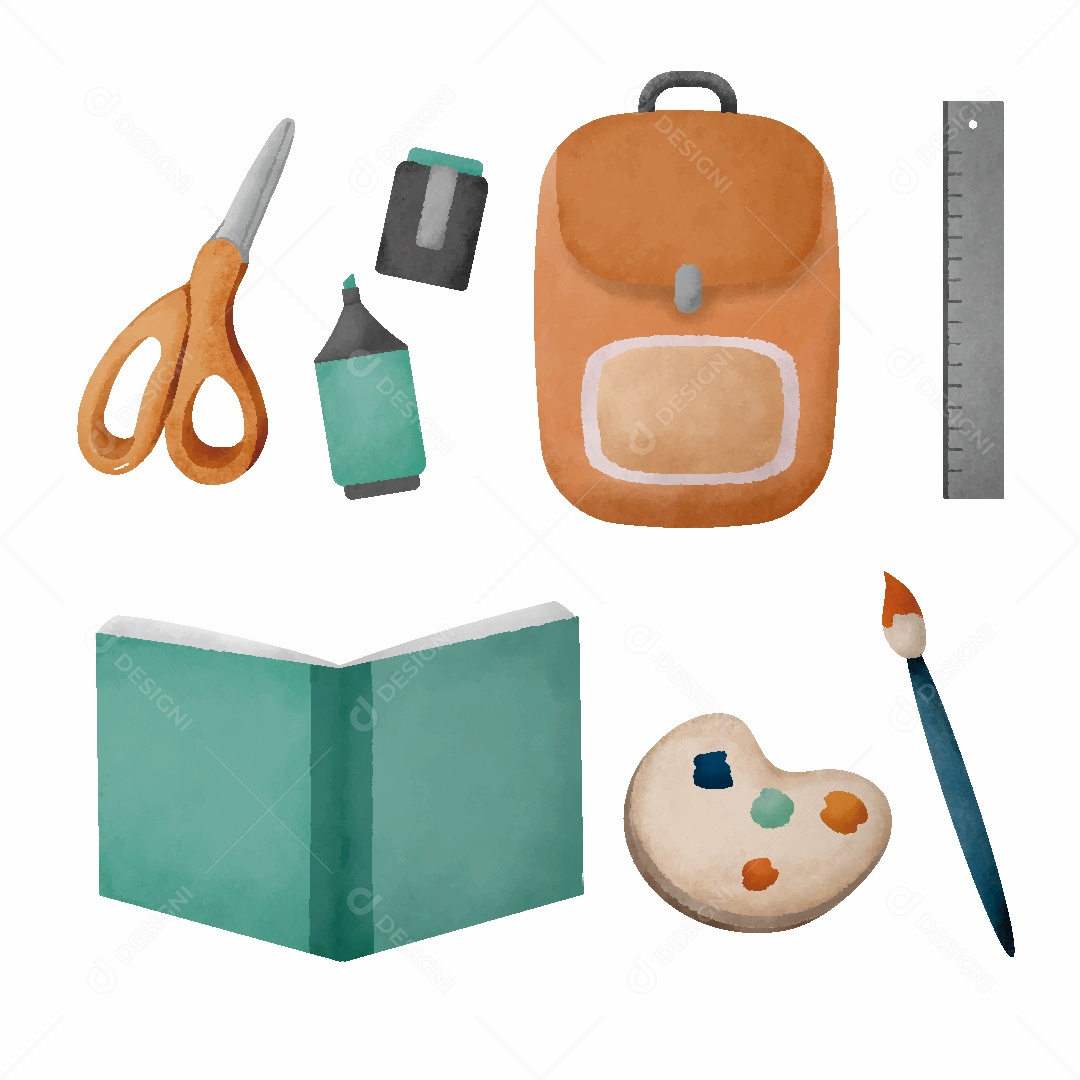 Volta as Aulas Ilustração Vetor EPS