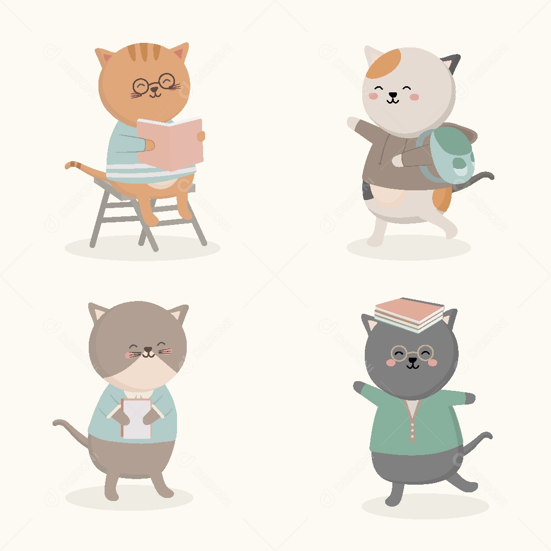 Volta as Aulas Ilustração Vetor EPS