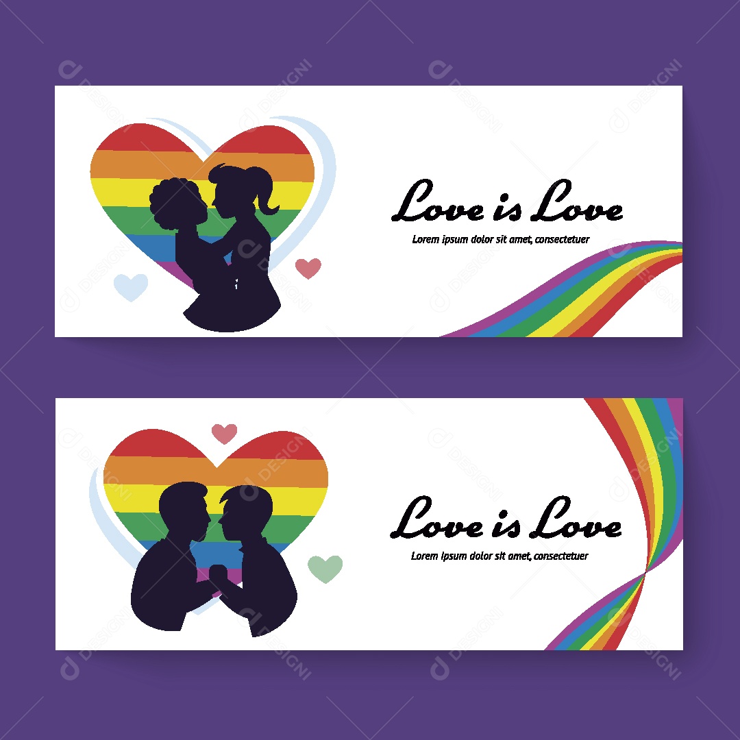 Feliz Mês do Orgulho LGBT Ilustração Vetor EPS