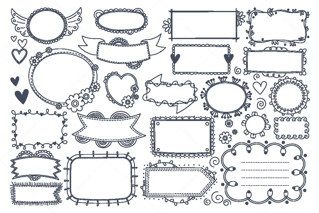 Conjunto de Caixa de Texto Ilustração Vetor EPS