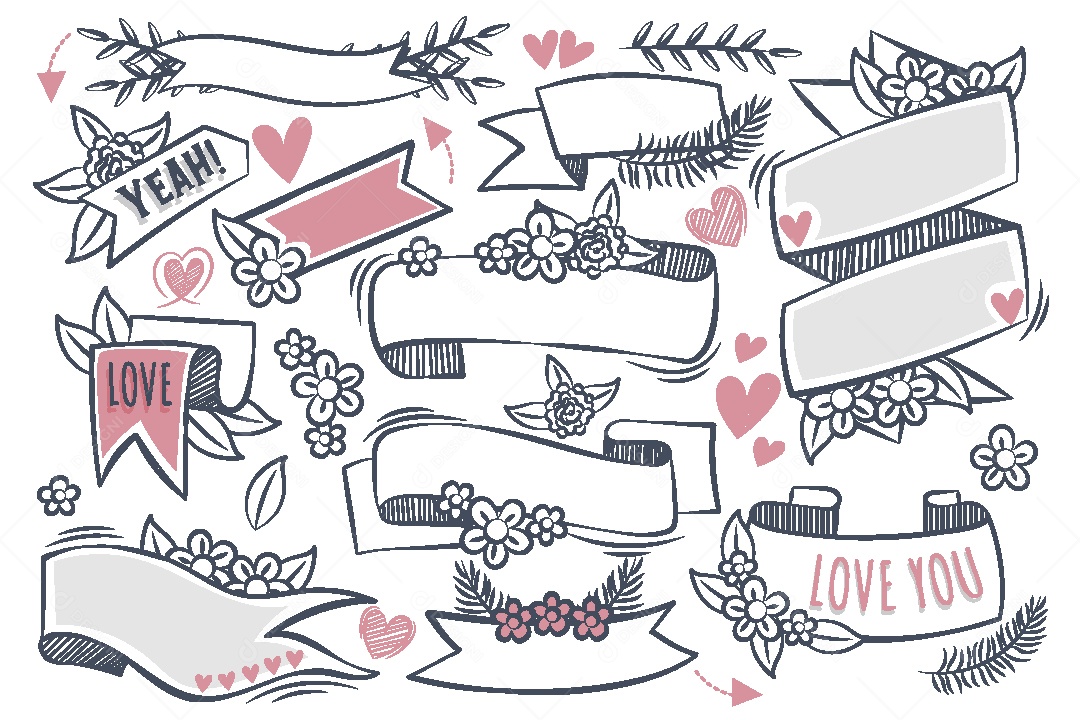 Conjunto de Caixa de Texto Ilustração Vetor EPS