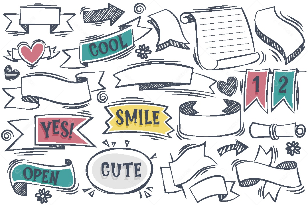 Conjunto de Bolha de Discurso Ilustração Vetor EPS