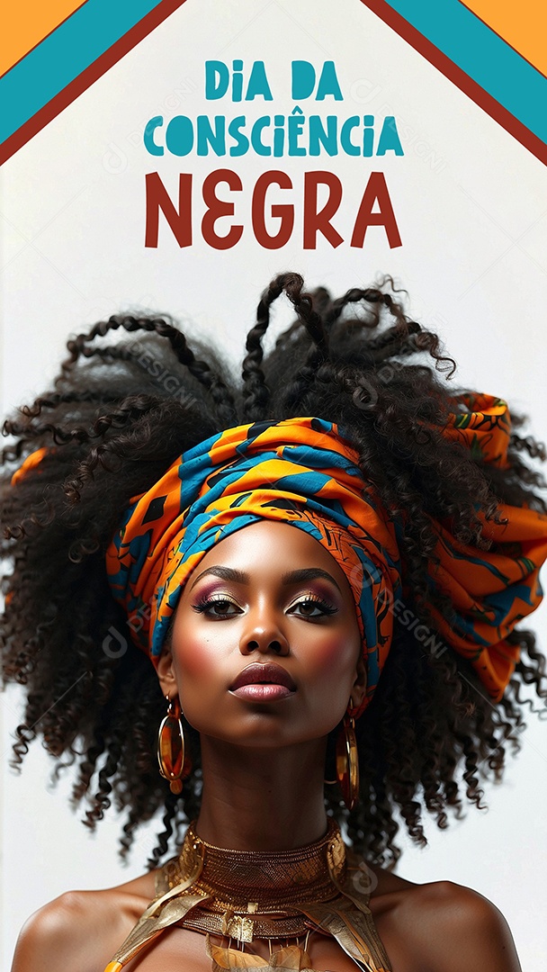 Imagem do mês da história negra com pessoas cultura africana IA generativa