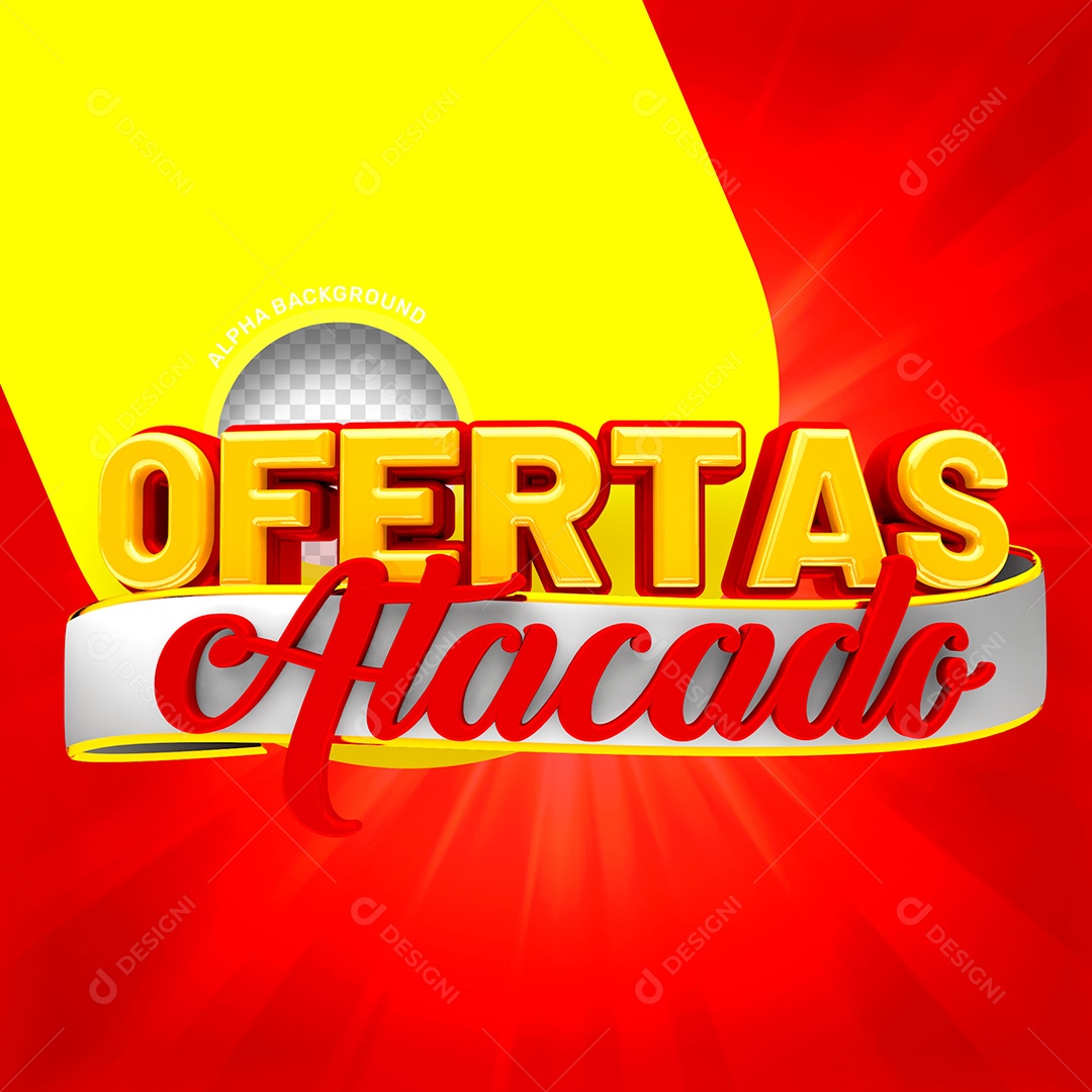 Ofertas Atacado Selo 3D Dourado Vermelho para Composição PSD