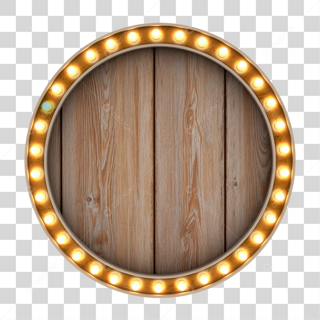 Placa de Madeira PNG Transparente