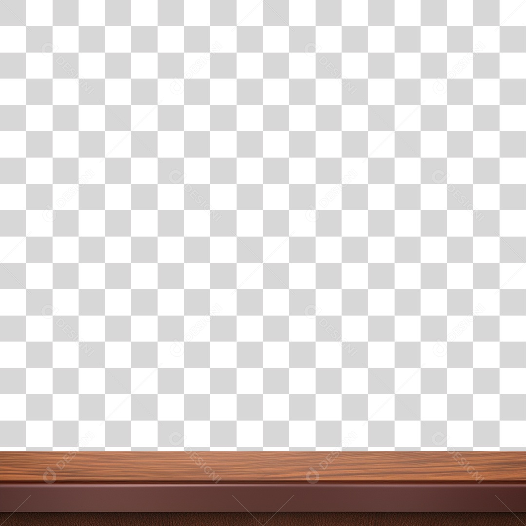 Mesa de Madeira PNG Transparente