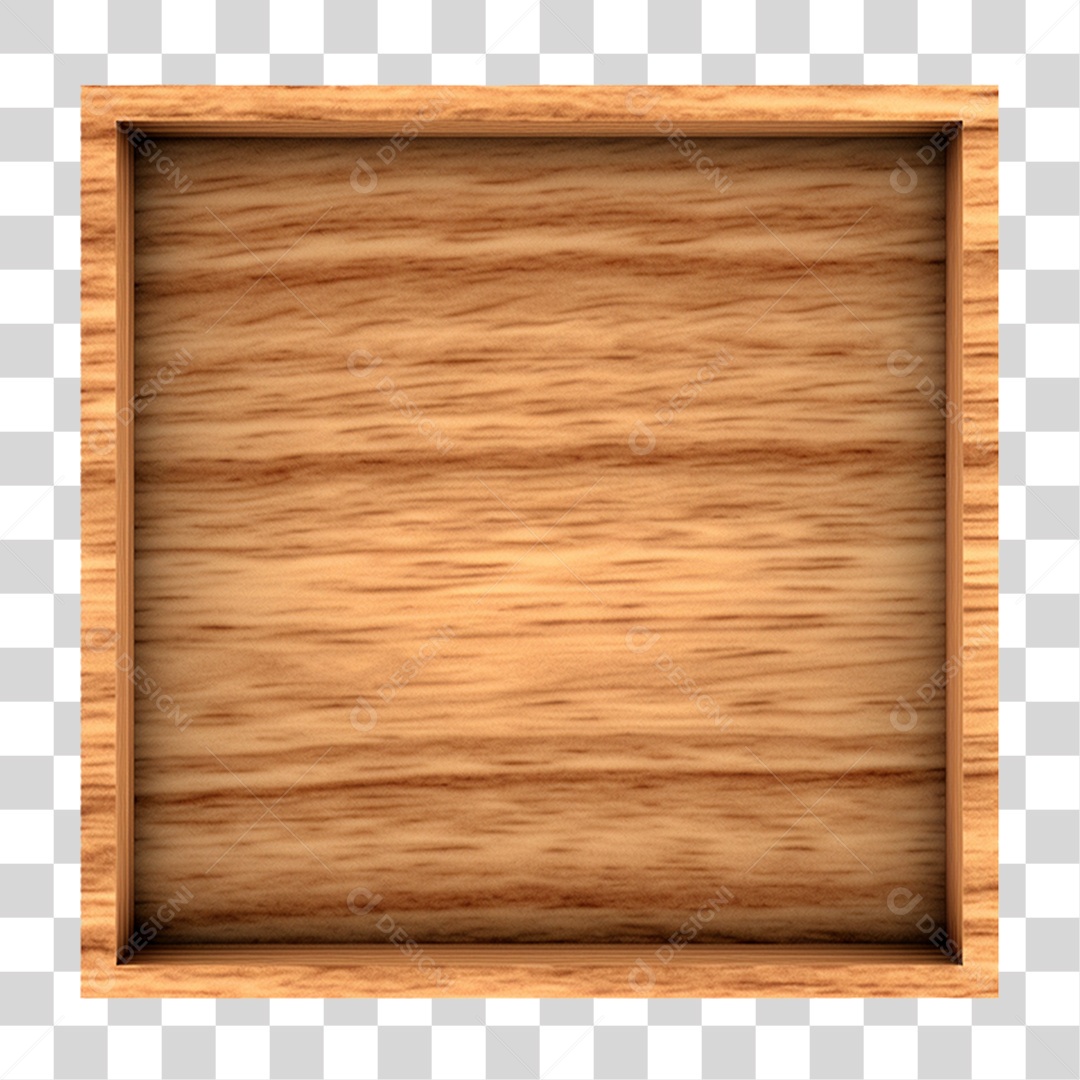 Placa de Madeira PNG Transparente