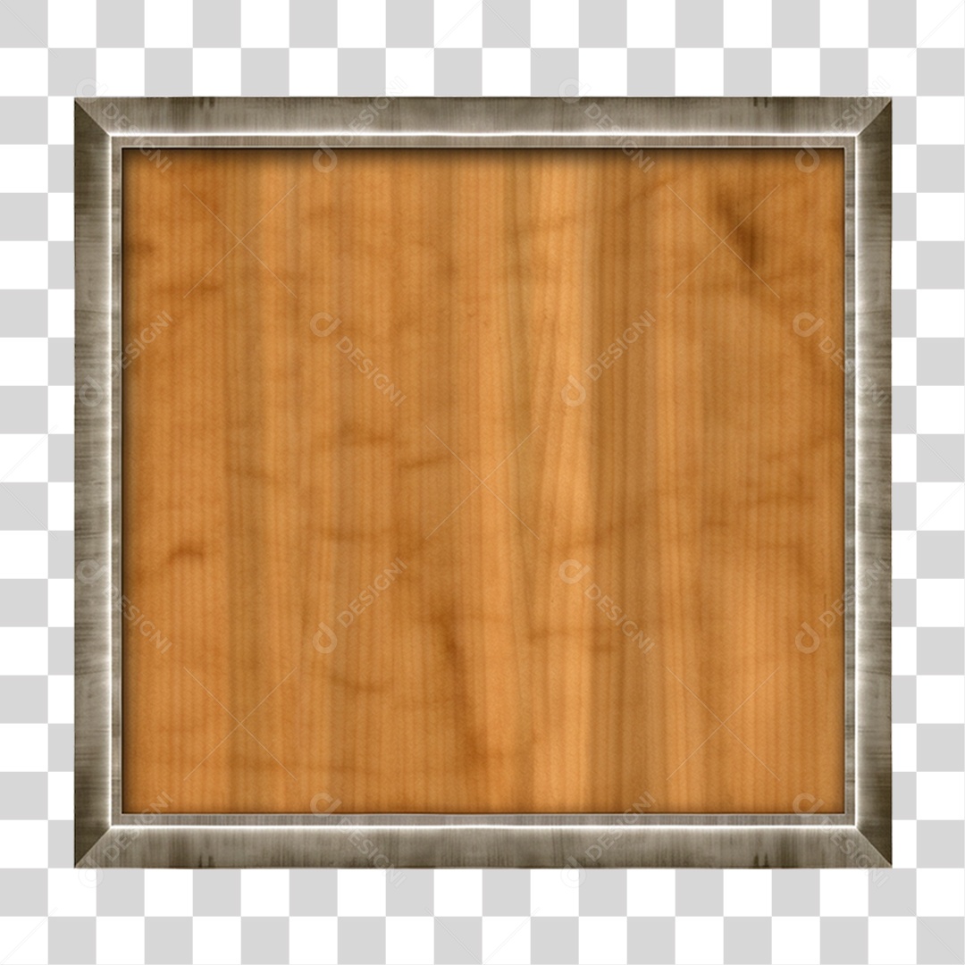 Placa de Madeira PNG Transparente