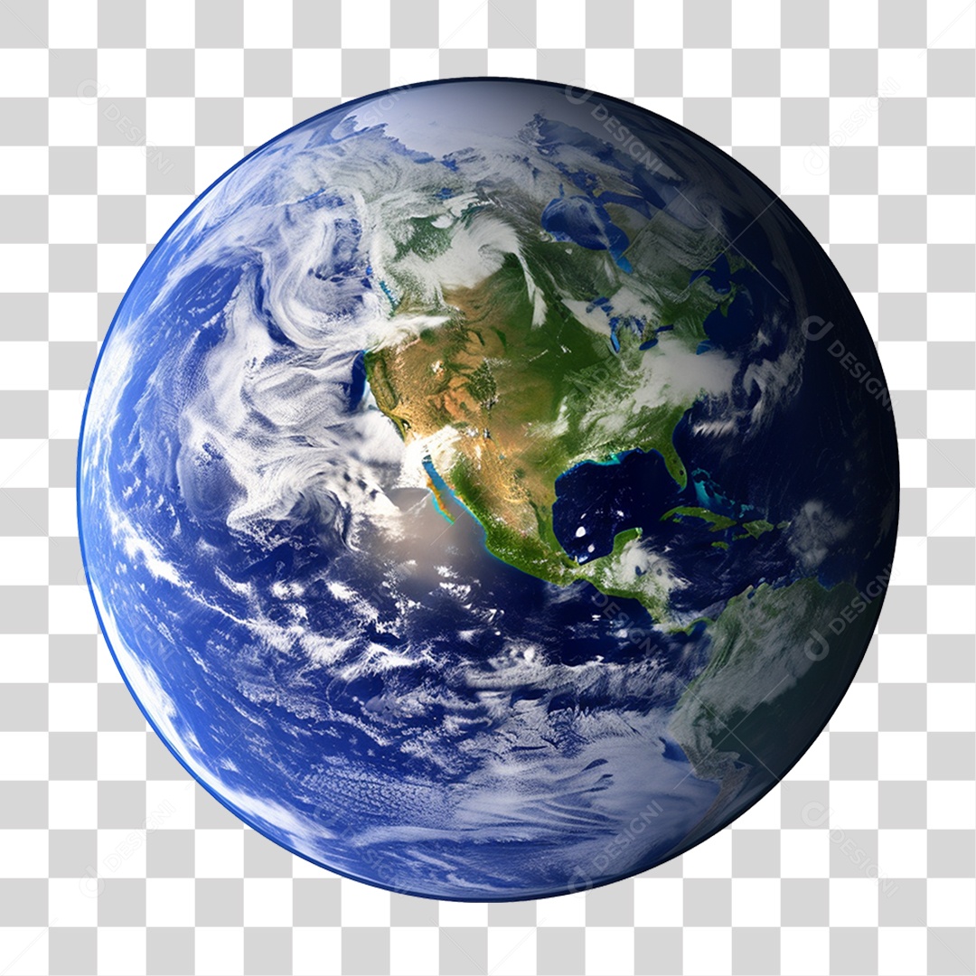 Planeta Terra PNG Transparente