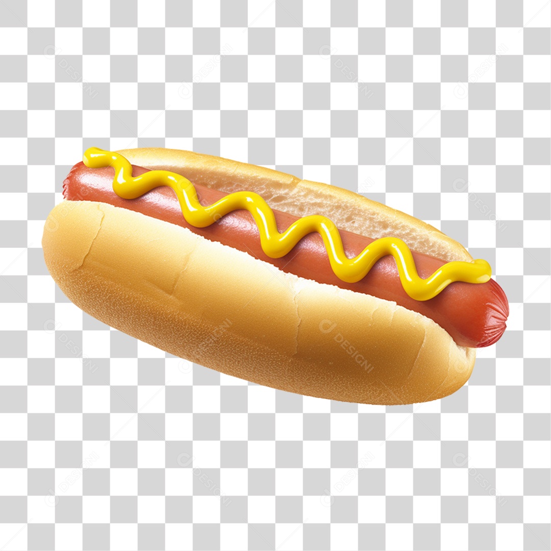 Hot-Dog Lanche PNG Transparente