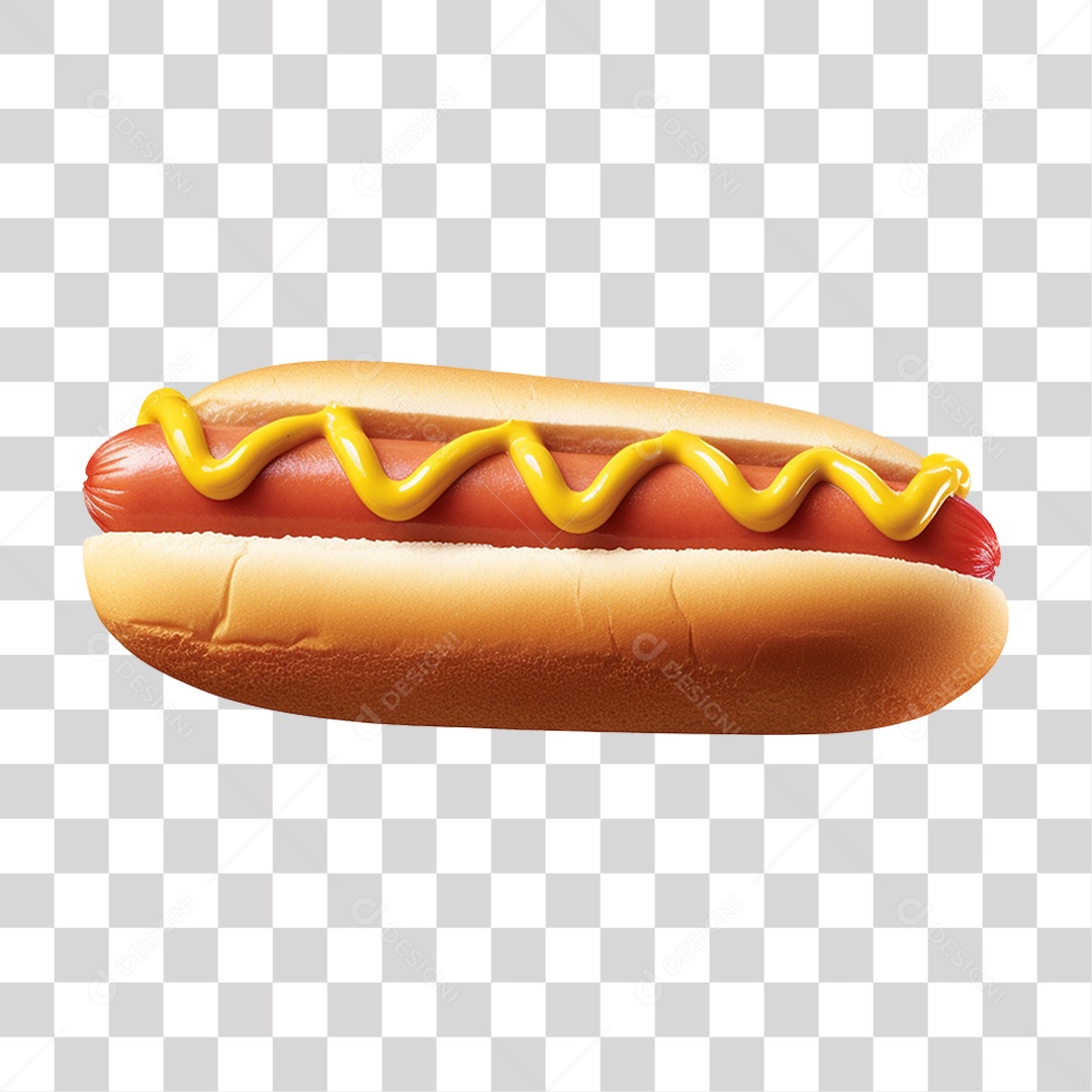 Hot-Dog Lanche PNG Transparente
