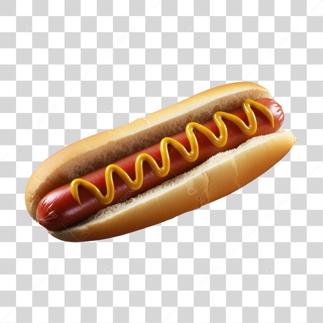 Hot-Dog Lanche PNG Transparente