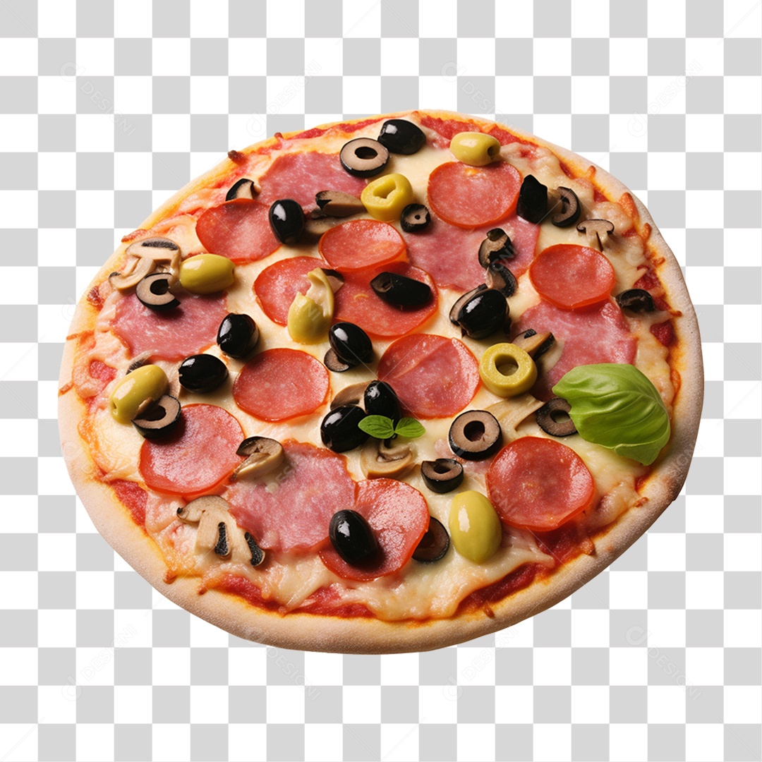 Pizza Saborosa PNG Transparente