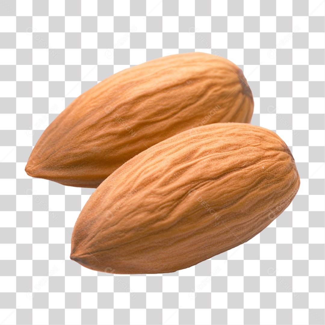 Frutas Amêndoa PNG Transparente