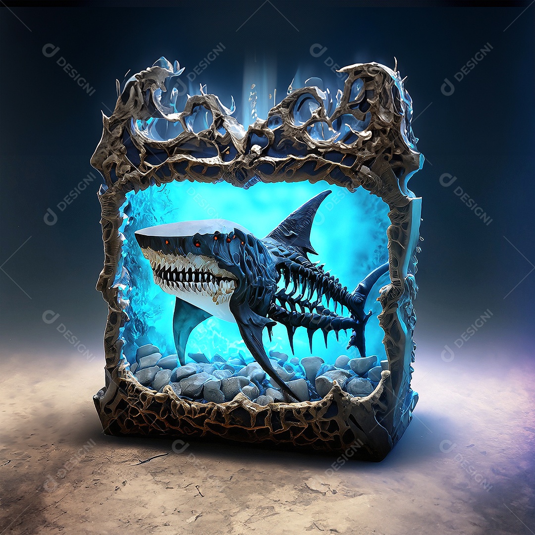 Tubarão da caixa de saque