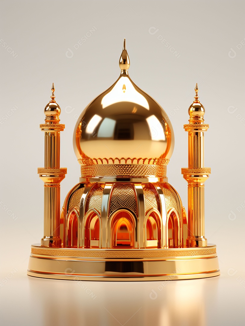 Bela mesquita islâmica