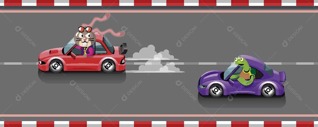 Animais Pilotos Ilustrações Vetor EPS