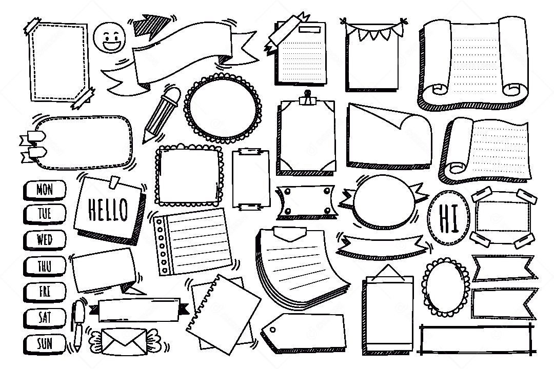 Conjunto de Caixa de Texto Ilustração Vetor EPS