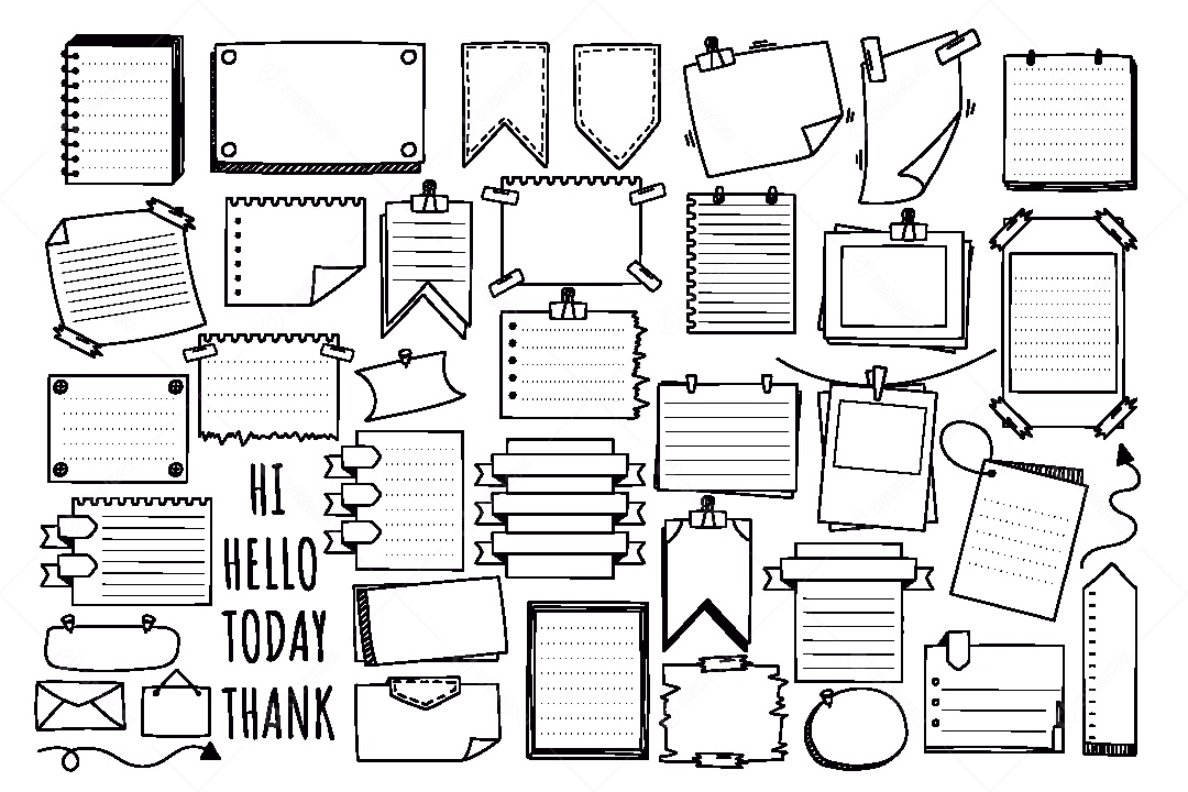 Conjunto de Caixa de Texto Ilustração Vetor EPS