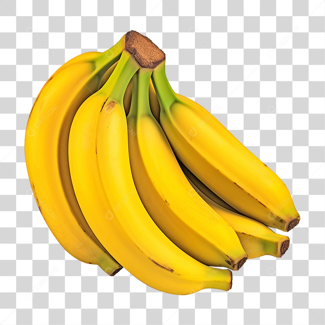 Fruta Banana PNG Transparente