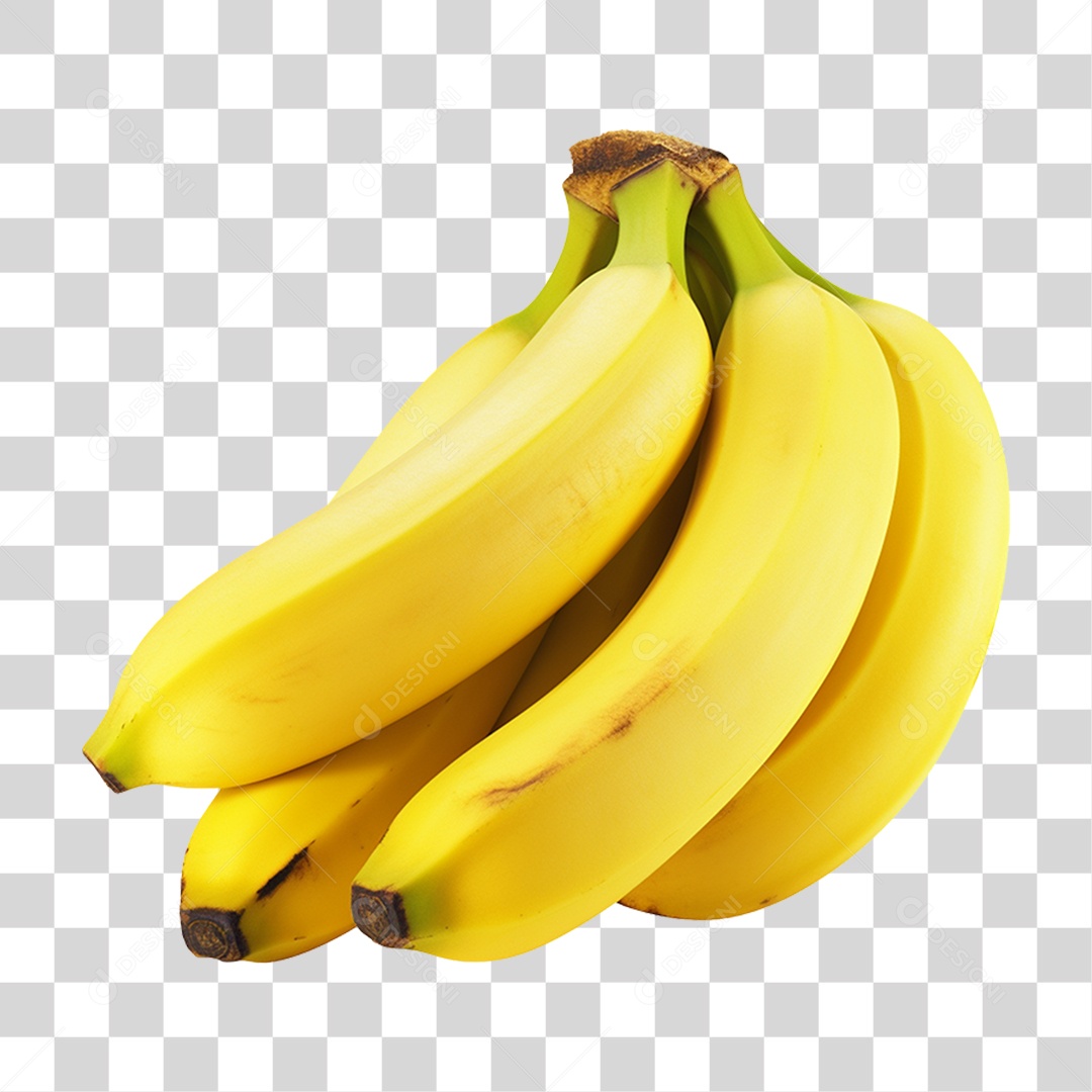 Fruta Banana PNG Transparente