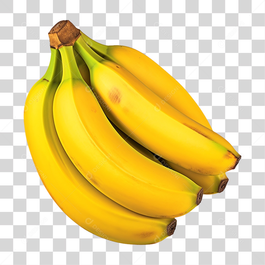 Fruta Banana PNG Transparente