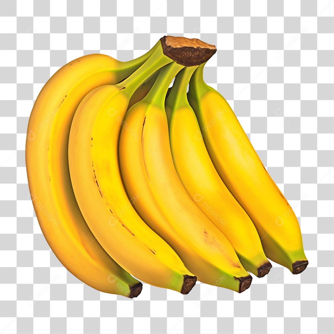 Fruta Banana PNG Transparente