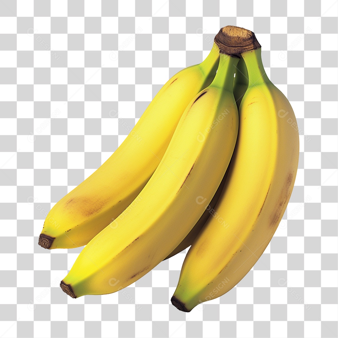 Fruta Banana PNG Transparente