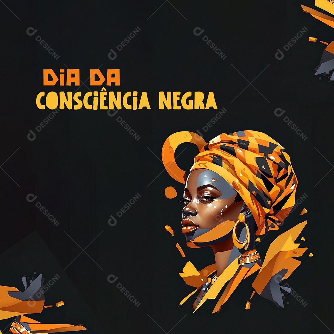Imagem do mês da história negra com pessoas cultura africana IA generativa