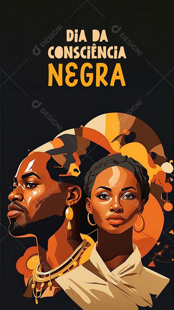 Imagem do mês da história negra com pessoas cultura africana IA generativa