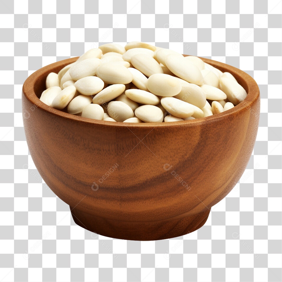 Pote com Fava Grãos PNG Transparente