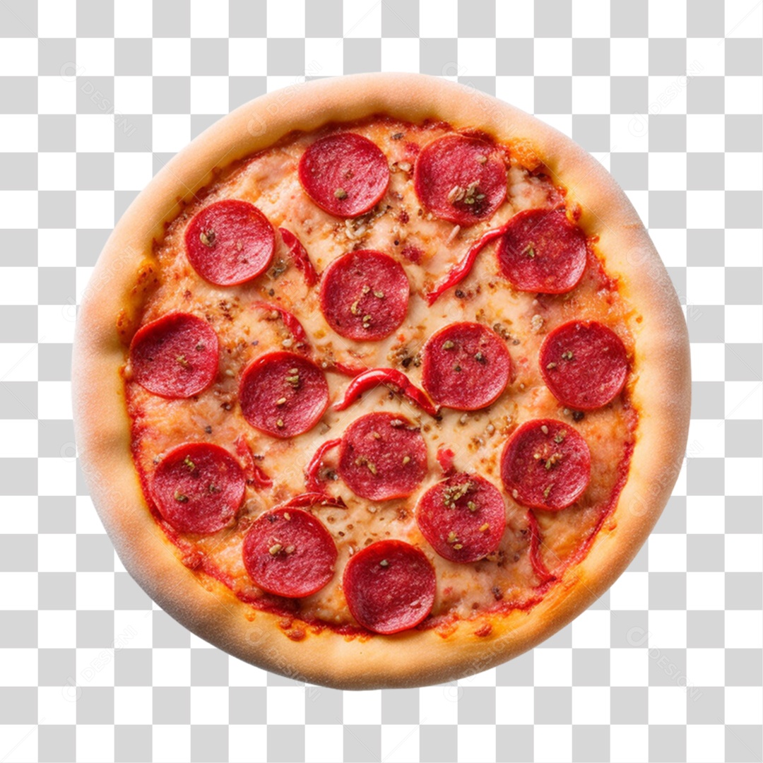 Pizza Vários Sabores PNG Transparente