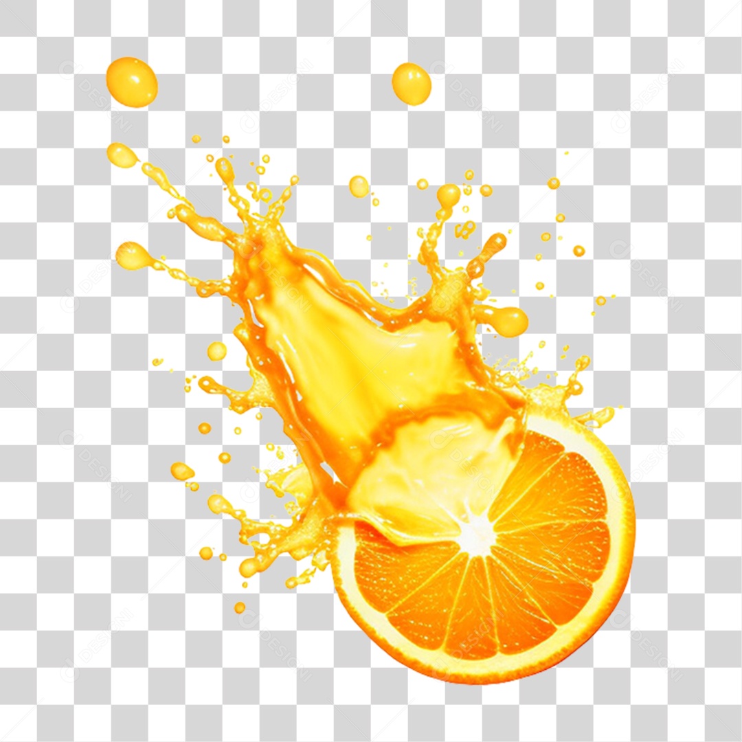 Fruta Sucos Splash PNG Transparente