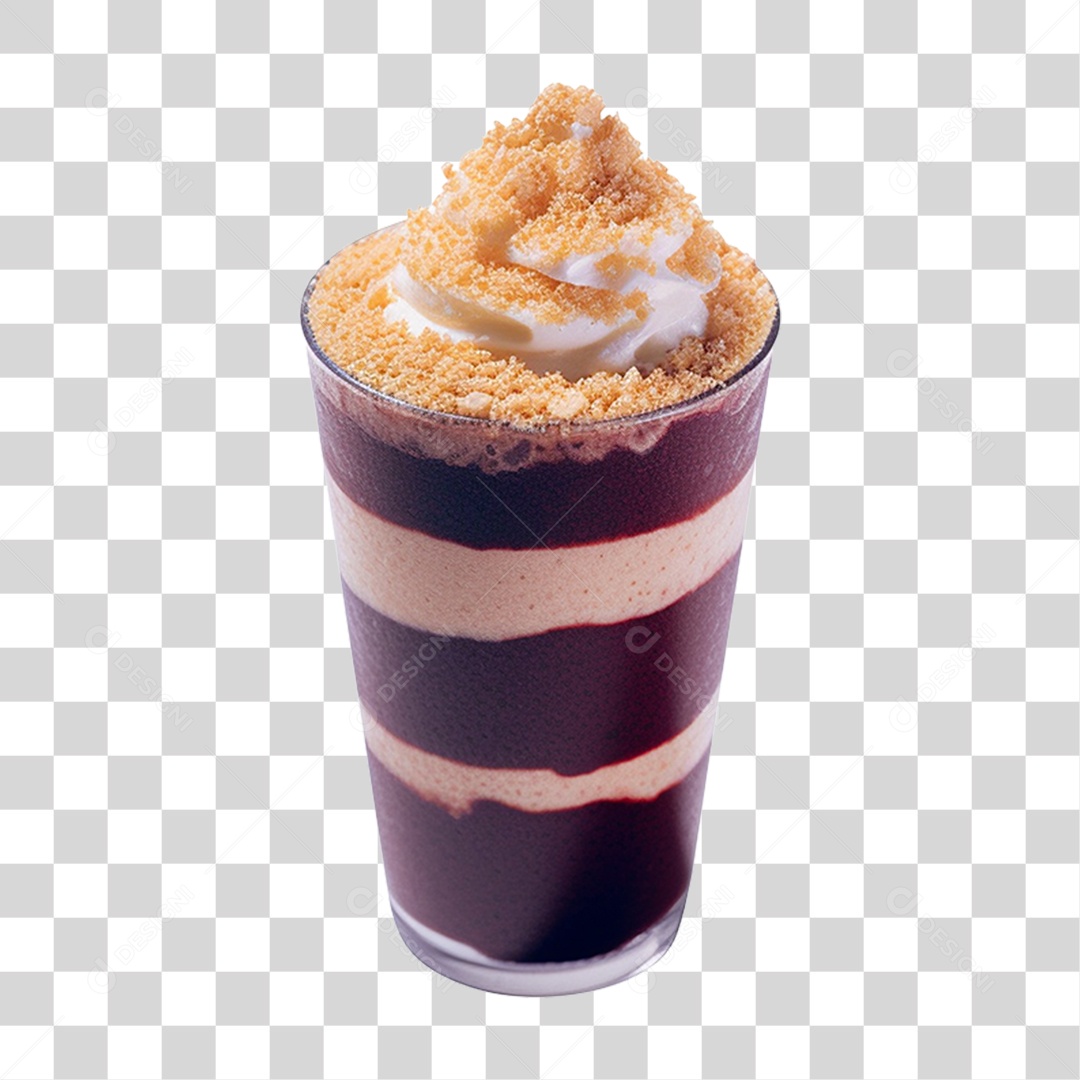 Copo de Açaí PNG Transparente