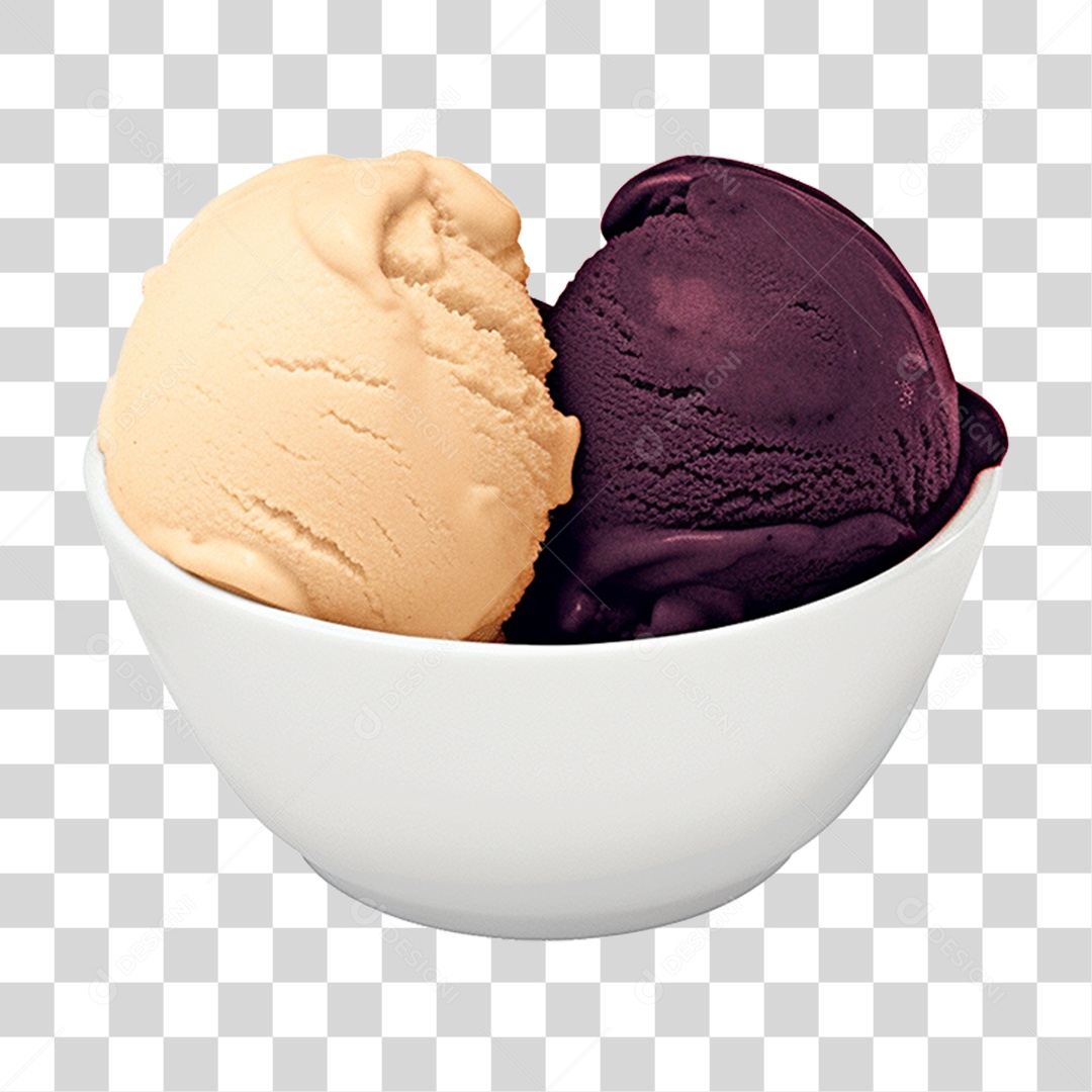 Pote de Açaí PNG Transparente