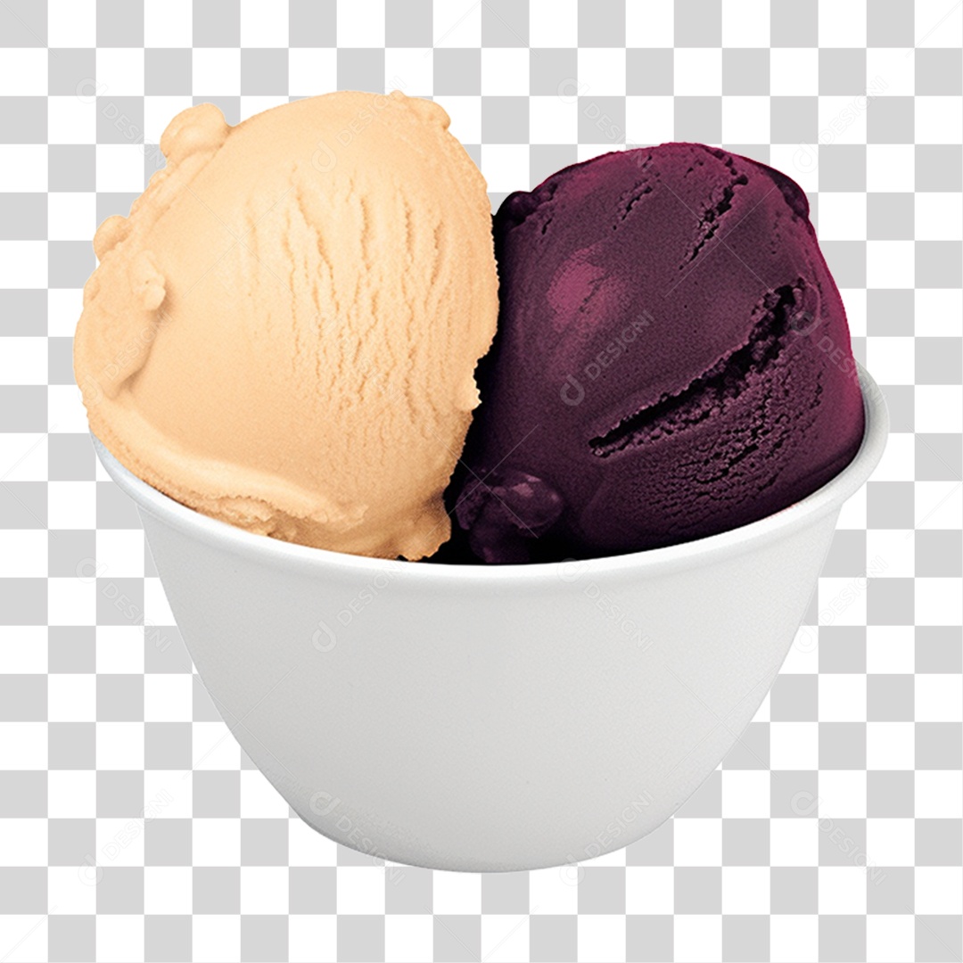 Pote de Açaí PNG Transparente