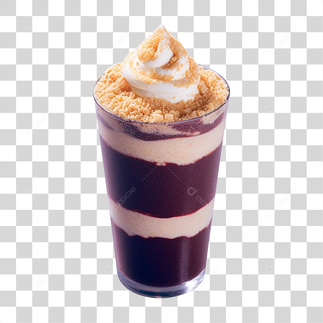 Copo de Açaí PNG Transparente