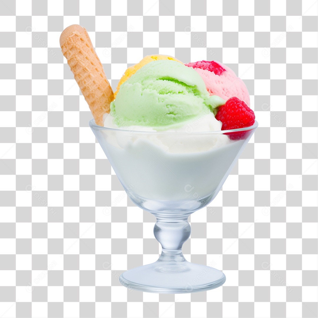 Sorvetes Doces Sabores PNG Transparente