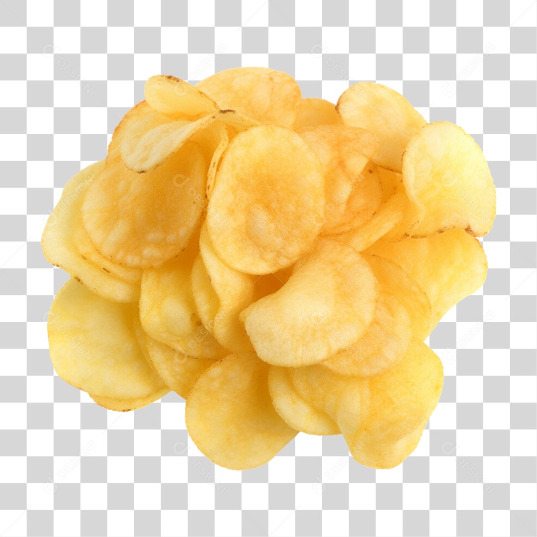 Porção de Batatas PNG Transparente