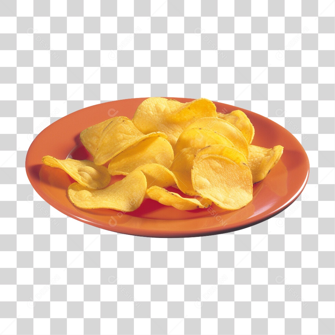 Porção de Batatas PNG Transparente