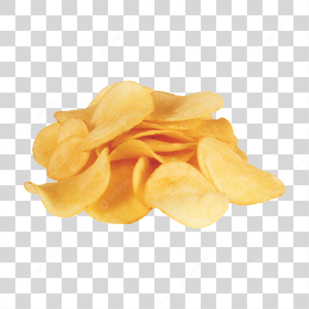 Porção de Batatas PNG Transparente