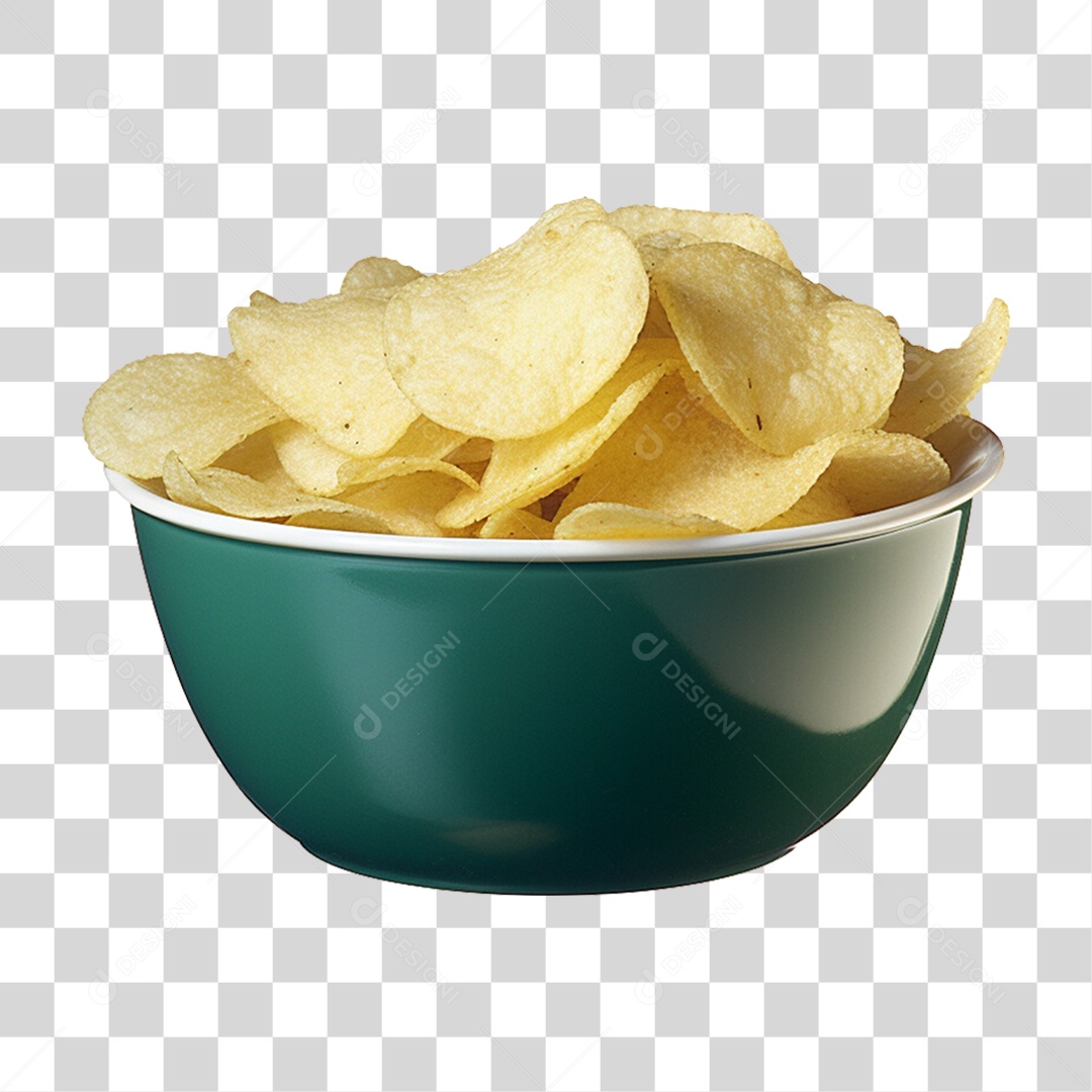 Porção de Batatas PNG Transparente