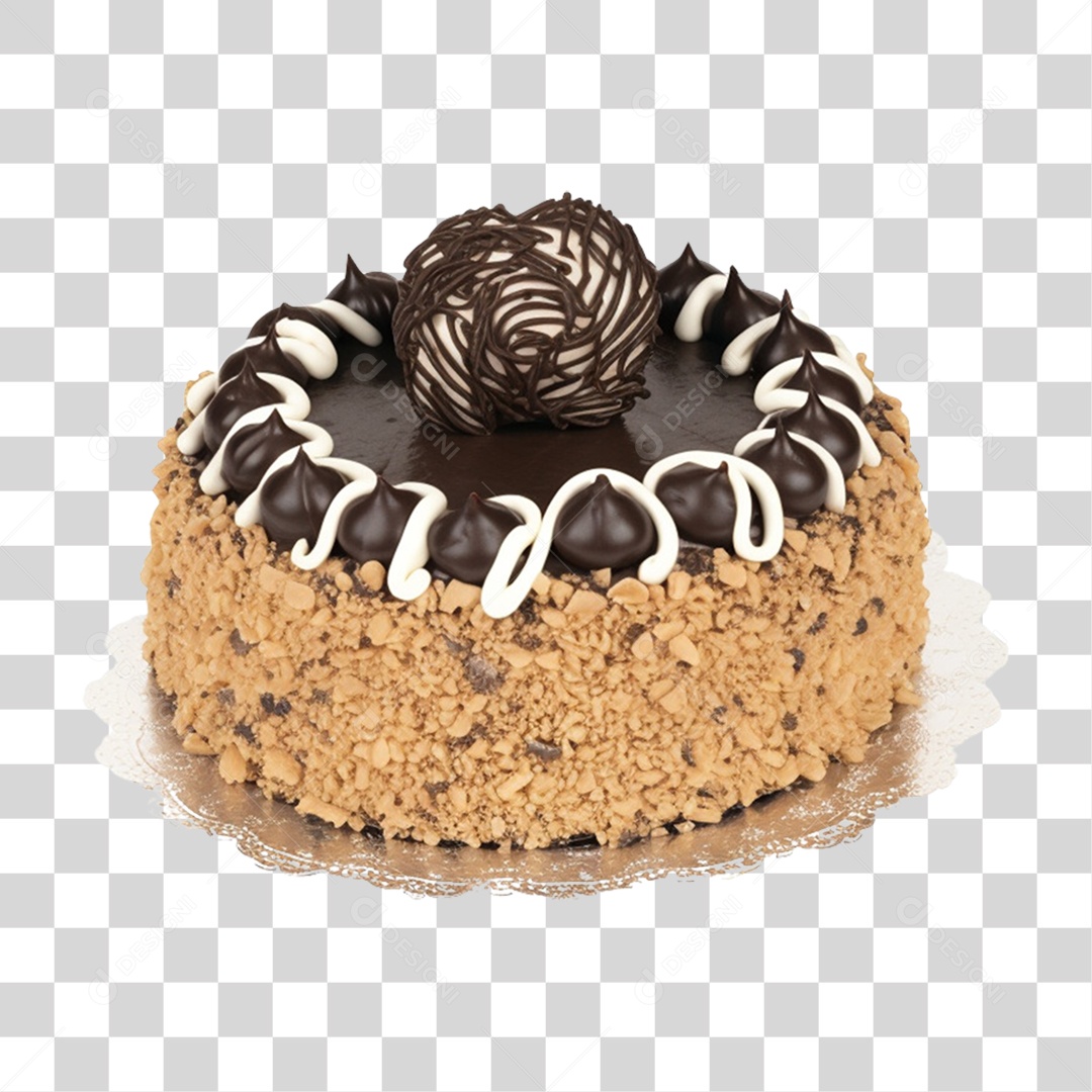 Chocolate Candy Cake Transparent PNG